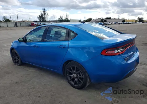2016 Dodge Dart Se z USA, uszkodzony, nr VIN 1C3CDFAA5GD533951